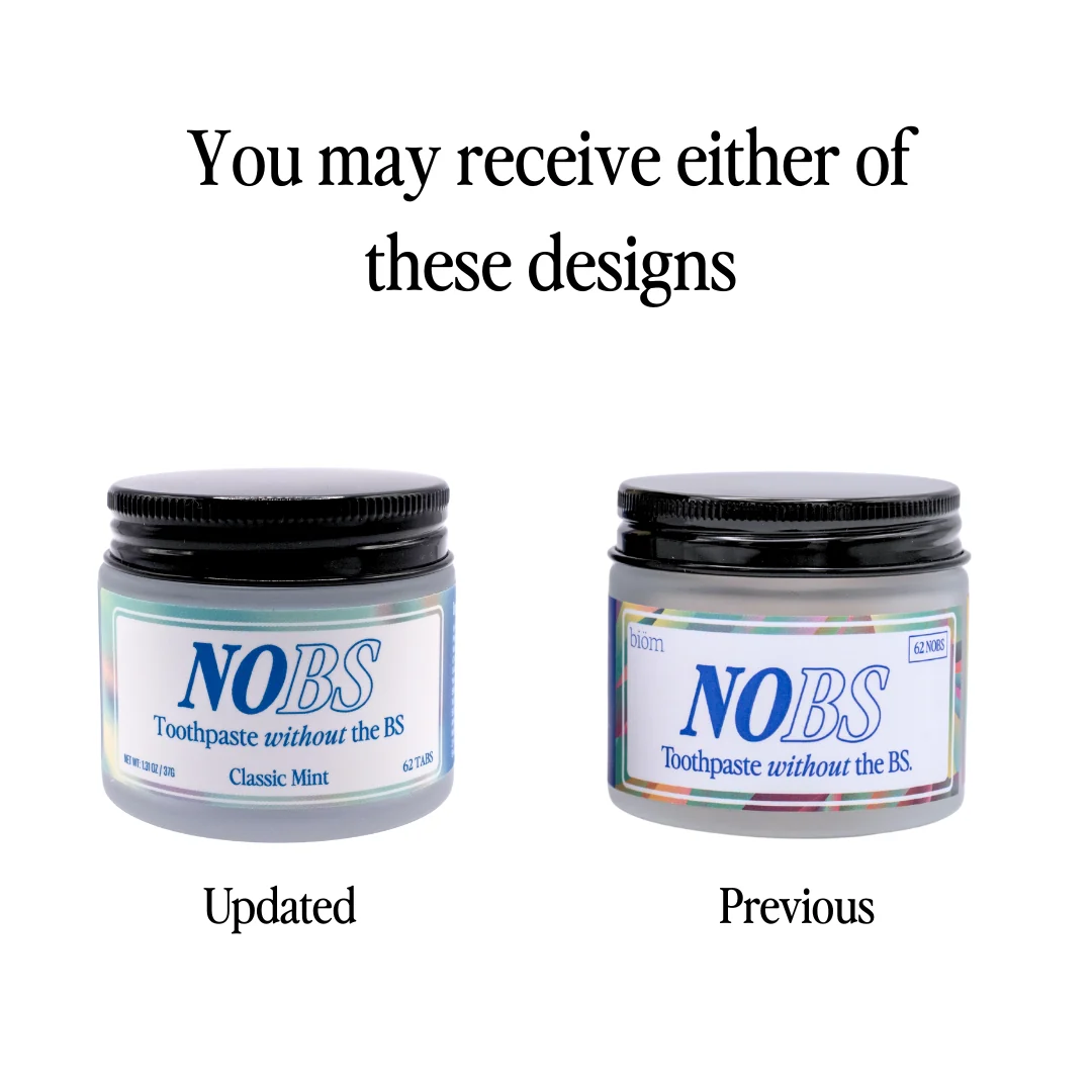 NOBS Toothpaste Tablets